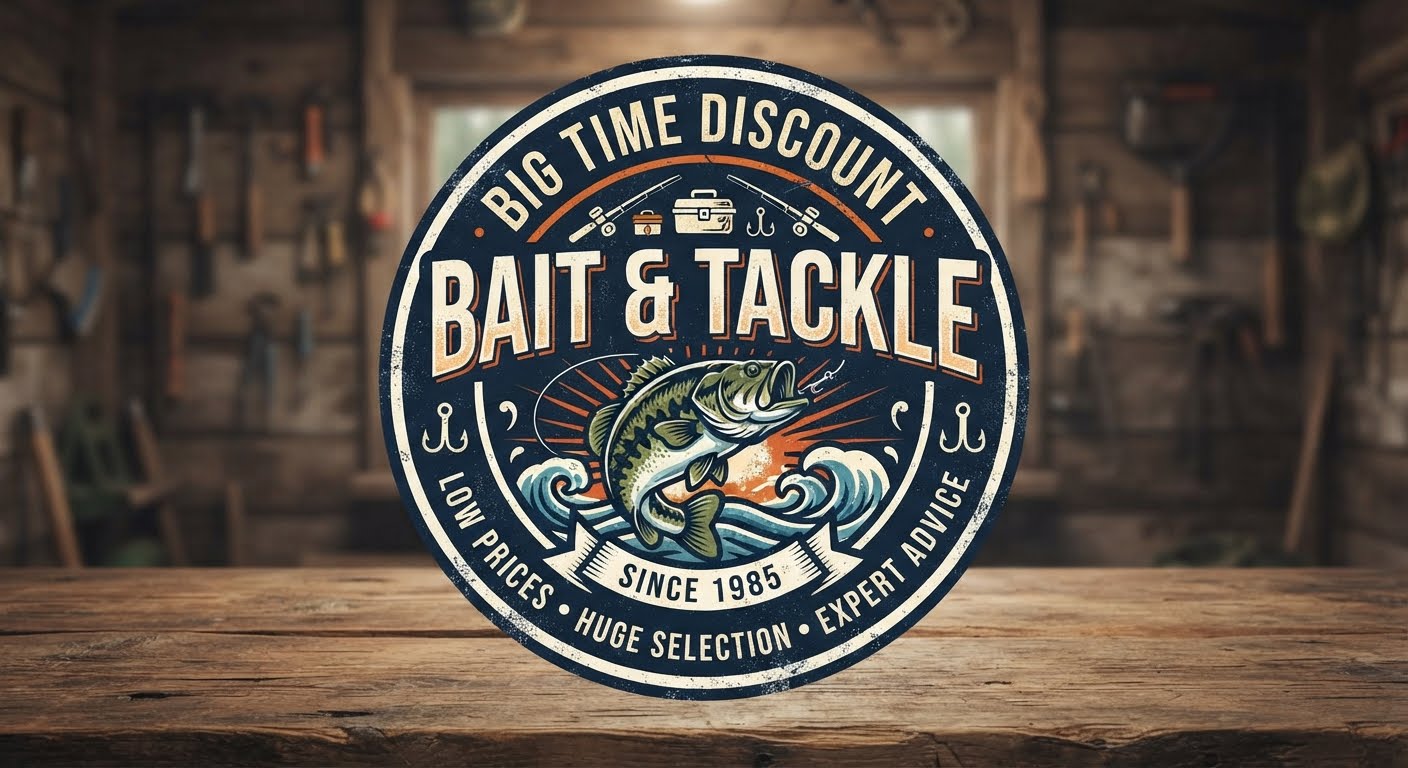 Big Time Discount Bait & Tackle logo