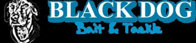 Black Dog Bait and Tackle logo