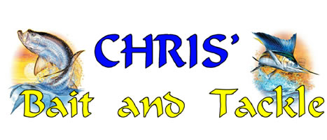 Chris' Bait & Tackle logo