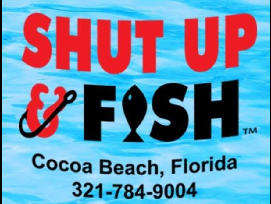 Shut Up & Fish logo